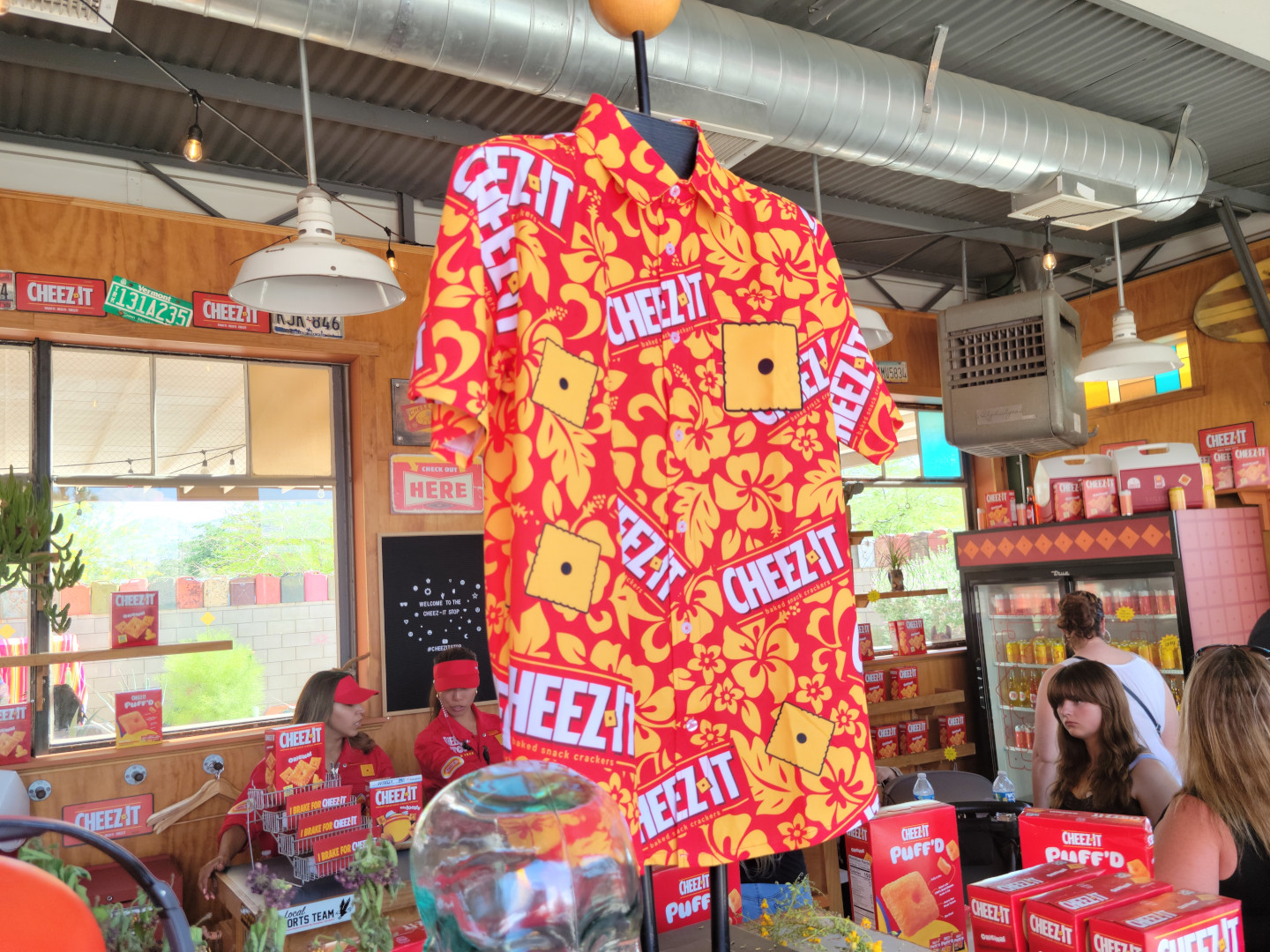 Cheez-It Stop dress shirt